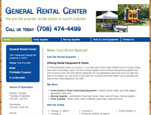 Tablet Screenshot of lynwoodrental.net
